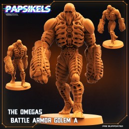 The Omega Battle Armor Golem A